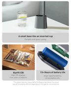 Rechargeable Auto-Dimming LED Desk Lamp for Study and Reading