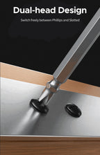 2-in-1 Dual Head Screwdriver with S2 Alloy Steel