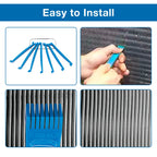 Air Conditioner Fin Cleaning and Repair Comb Set