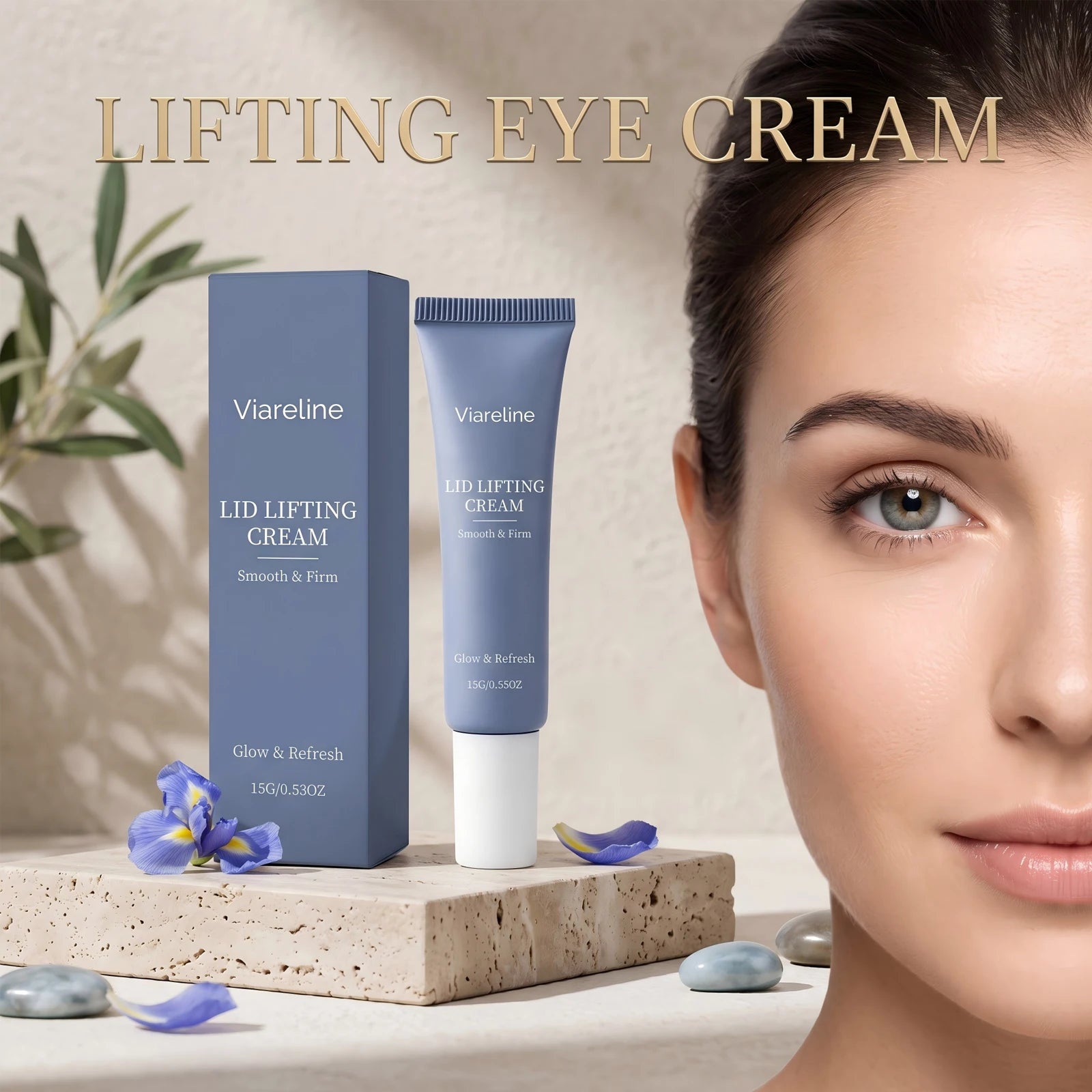 Firming Eye Cream for Dark Circles and Fine Lines - 1