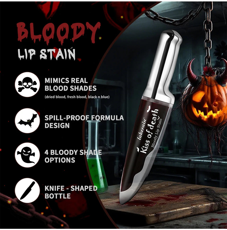 Waterproof Bloody Matte Lip Stain for Halloween