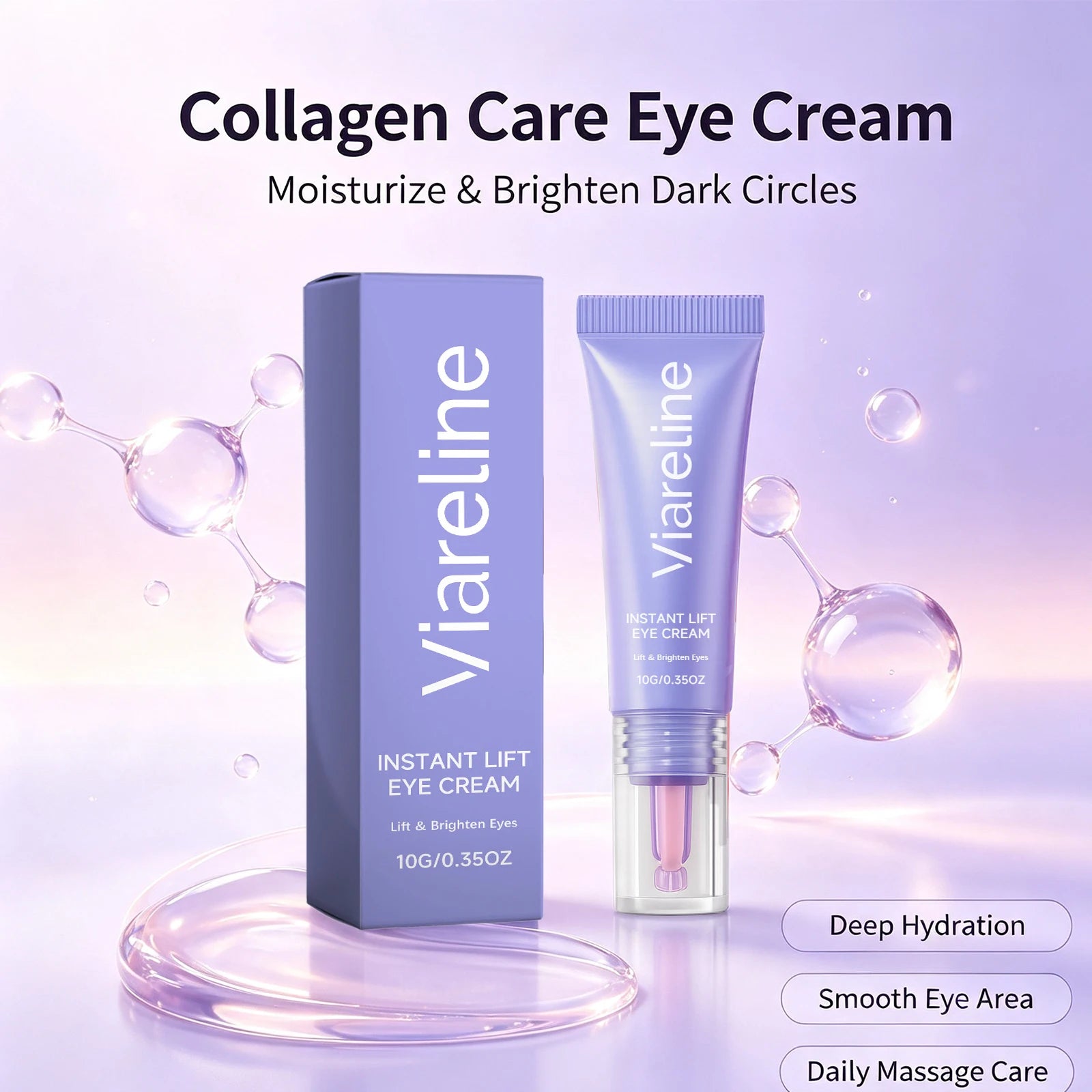 Collagen Eye Cream for Dark Circles and Fine Lines - 4