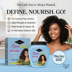 Curl Defining and Moisturizing Hair Cream for Frizzy Hair