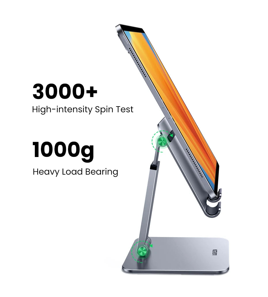 Adjustable Aluminum Desktop Tablet and Phone Stand