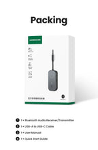 2-in-1 Bluetooth 5.2 Transmitter and Receiver for Audio Aux