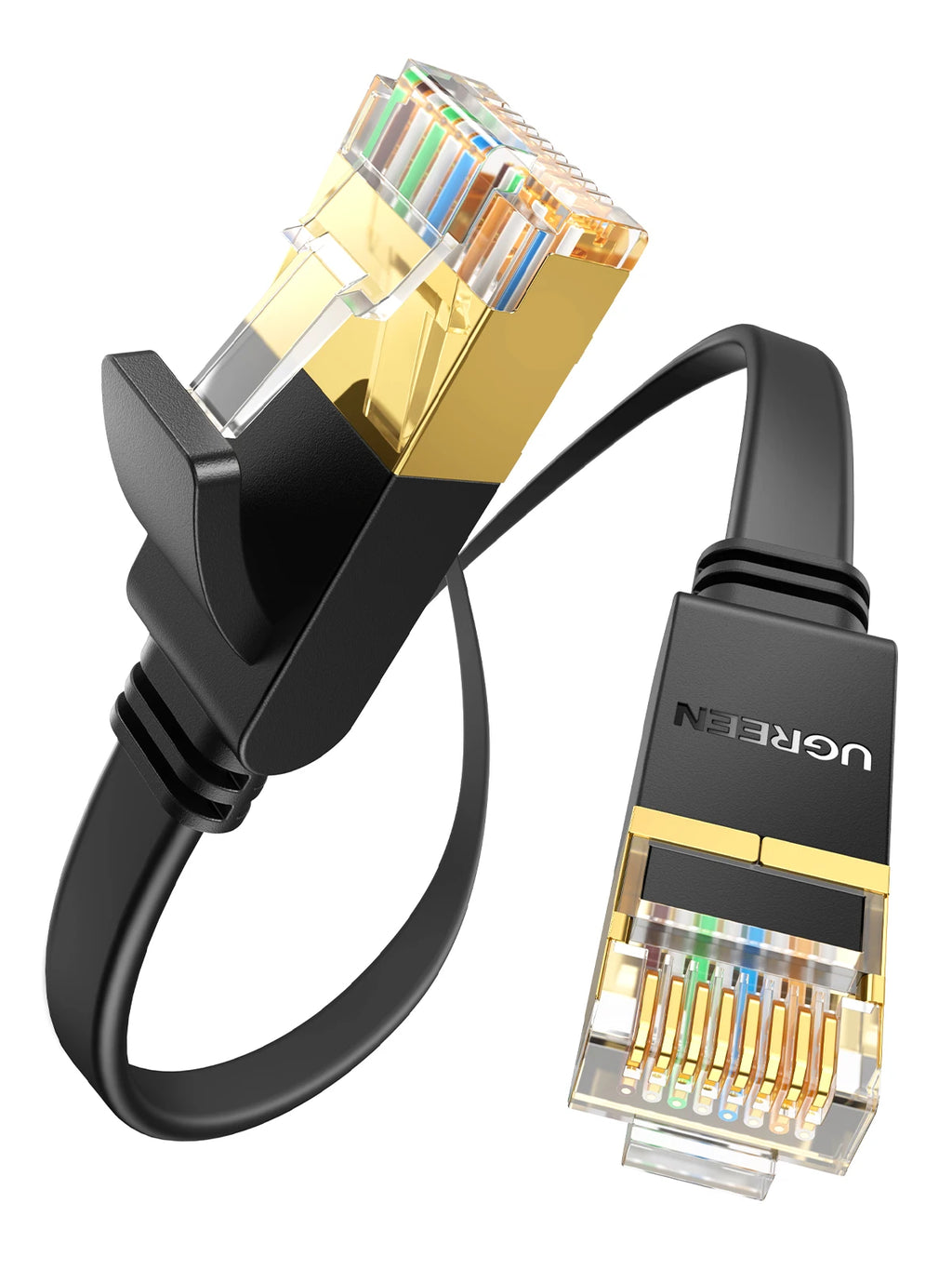 Cat 7 High-Speed Flat Ethernet Cable 10Gbps RJ45 LAN Network Cord
