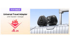 Universal International Travel Power Adapter for Worldwide Use