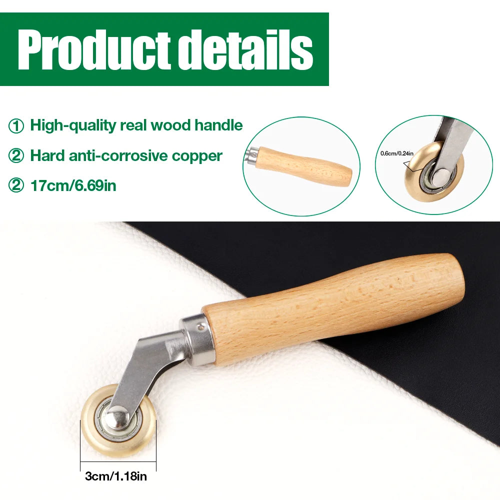 Brass Detail Welding Roller for Waterproof Membrane Seams