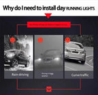 12V RGB LED Flowing Turn Signal and Daytime Running Light Strip Set