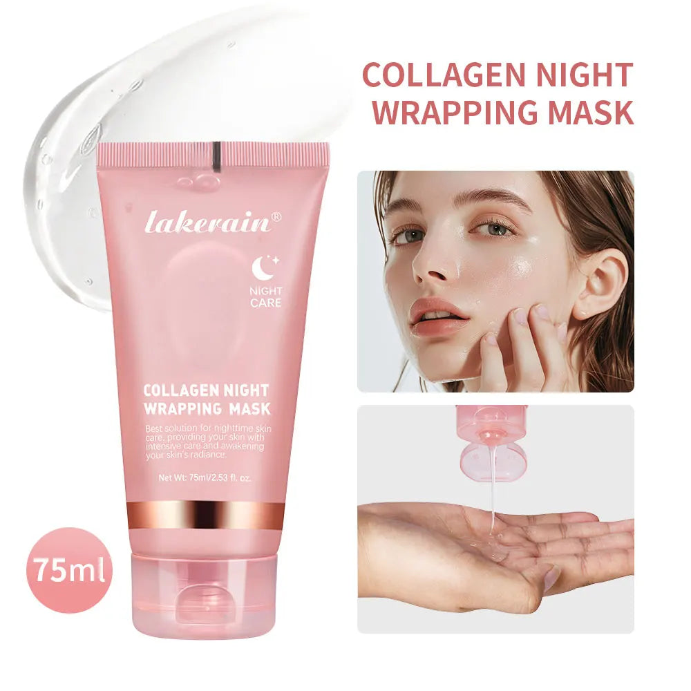 Collagen Peel-Off Night Wrapping Mask for Skin Hydration