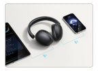 Wireless Bluetooth 5.4 Over-Ear Headphones with 80H Playtime