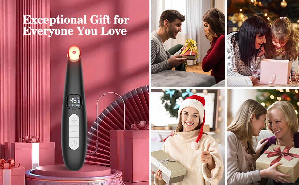 3-in-1 LED Vibration Eye and Face Lifting Wand - 14
