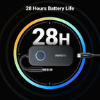 2-in-1 Bluetooth 5.2 Transmitter and Receiver for Airplane and TV