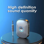 Bluetooth 5.3 AUX Audio Receiver 3.5mm Wireless Stereo Adapter with Mic