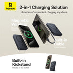 10000mAh Magnetic Wireless Power Bank with 45W Fast Charging