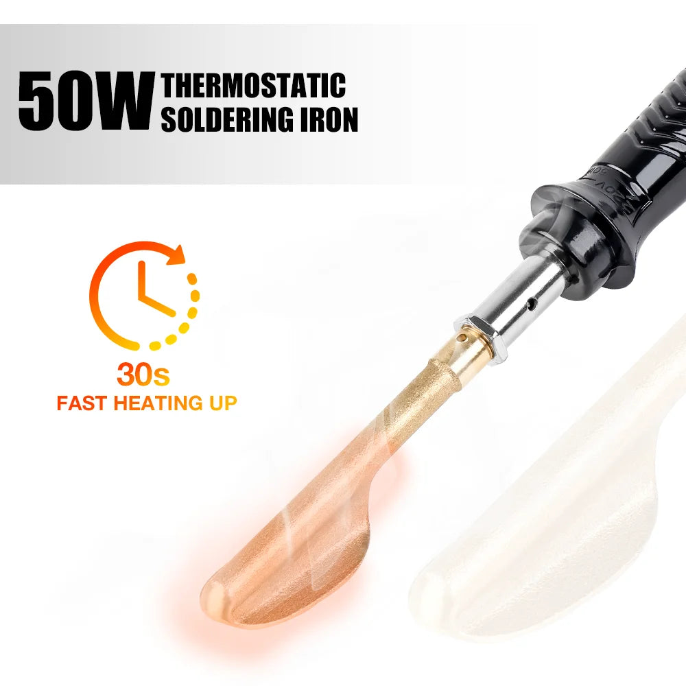 Plastic Repair Welding Iron Tool for Car Bumpers and Leather - 5