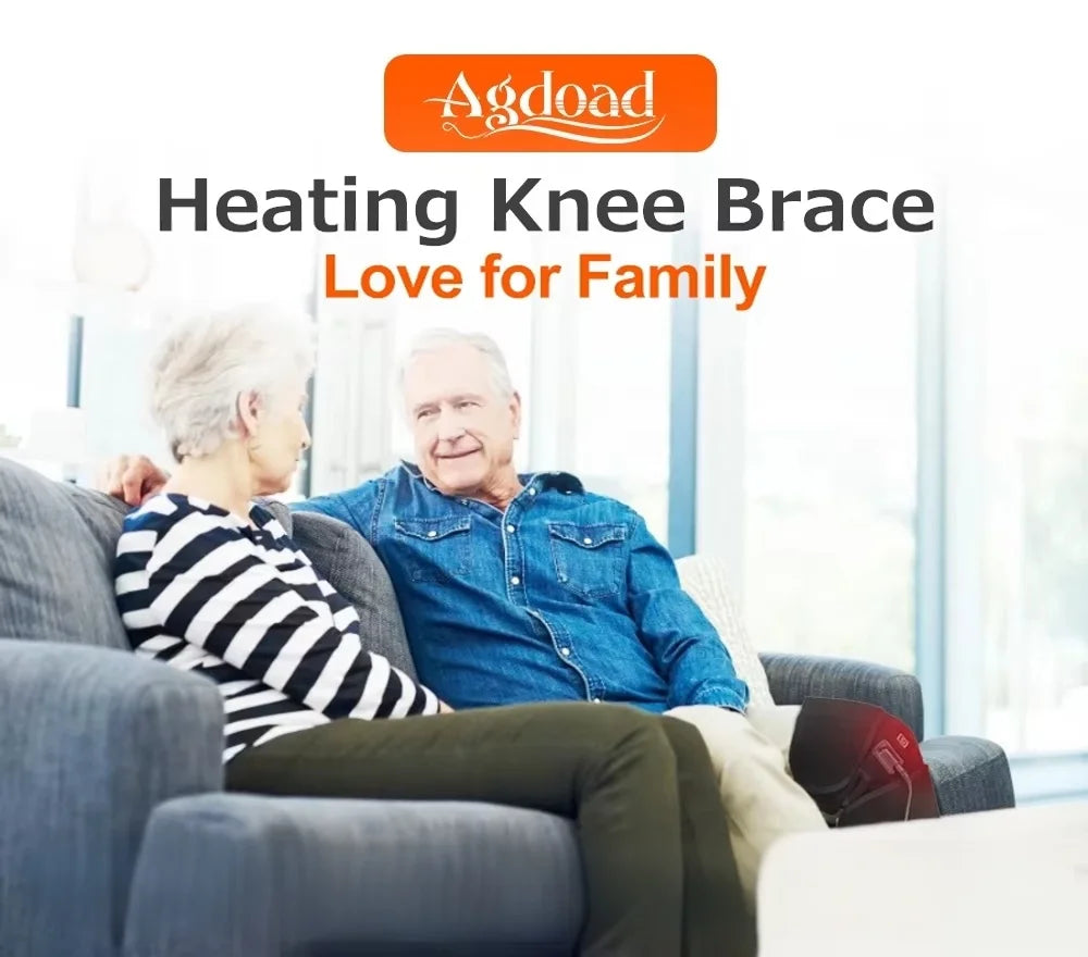 Electric Heated Knee Support Brace for Joint Relief