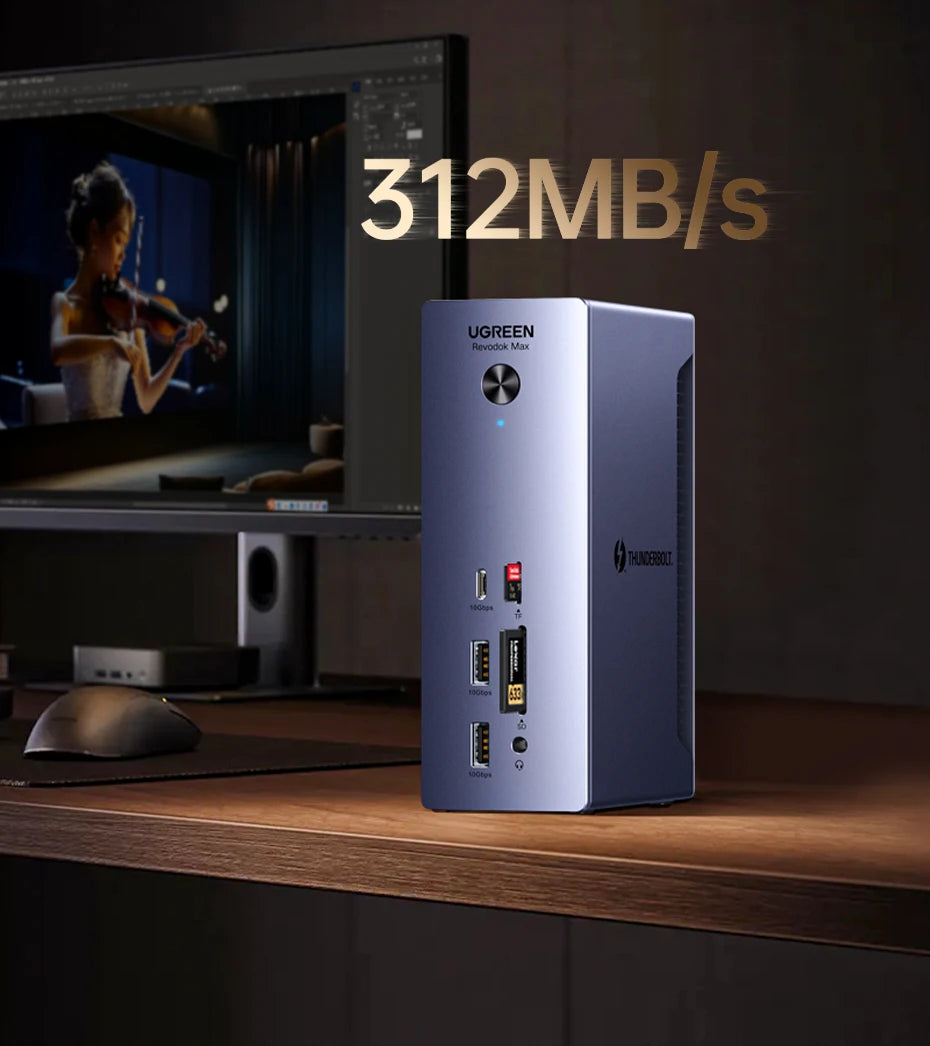 13-in-1 Thunderbolt 5 Docking Station for Laptops