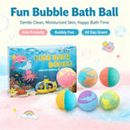 Moisturizing Fizzy Bath Bombs for Kids
