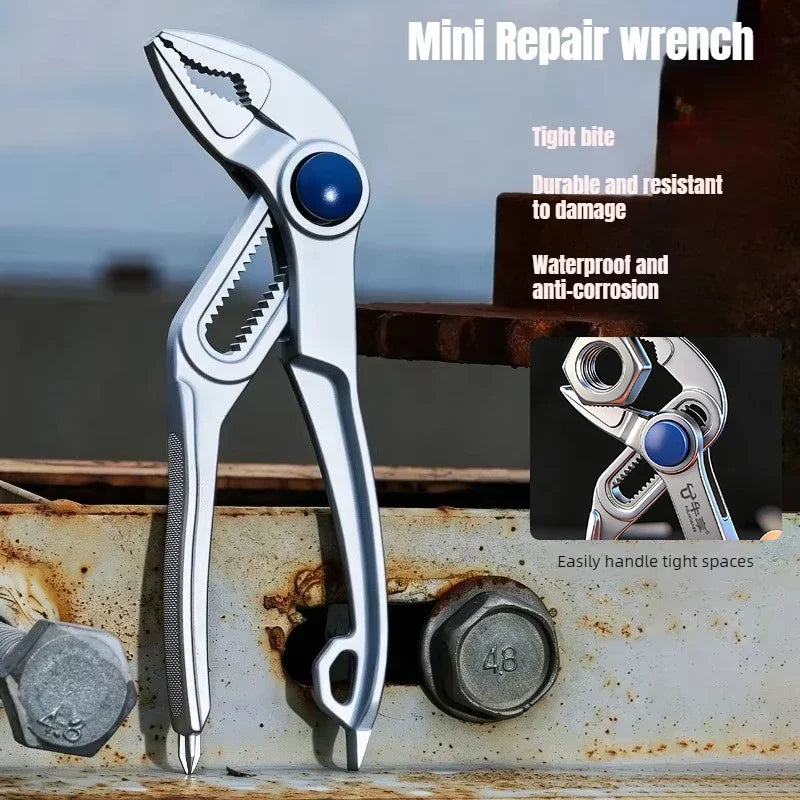 Compact Adjustable Water Pump Pliers for Tight Spaces