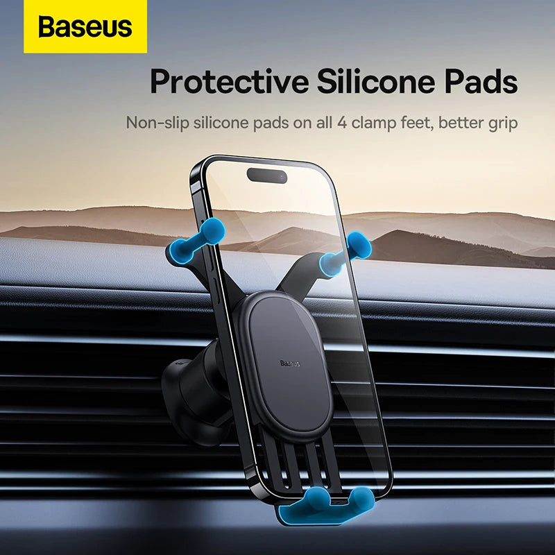 Gravity Air Vent Car Phone Mount - 4