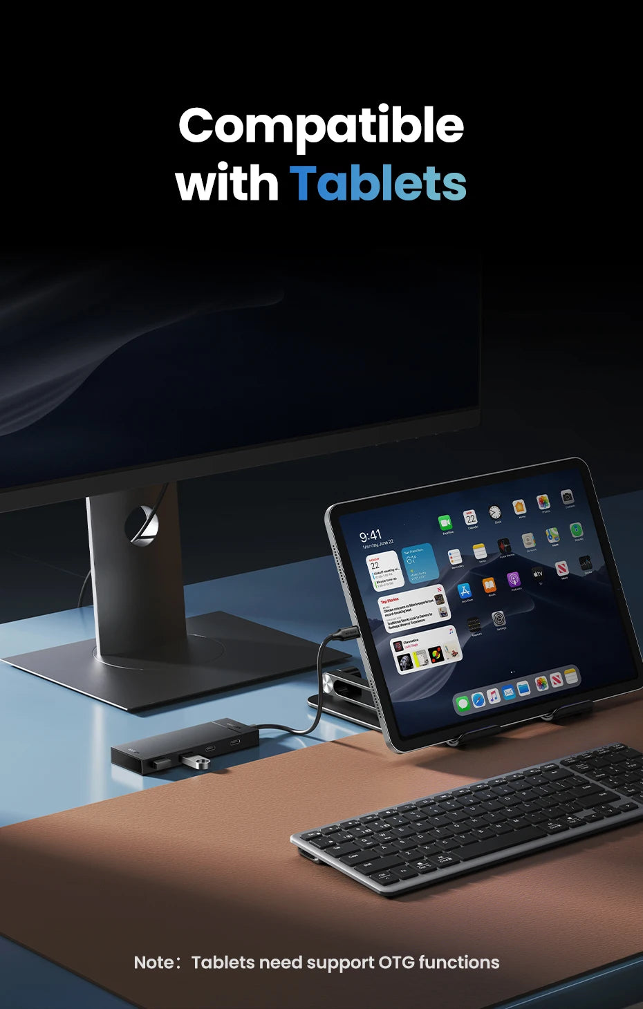 4-Port USB-C 3.2 Gen 2 Hub 10Gbps Multiport Adapter