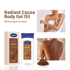 Radiant Cocoa Butter Body Gel Oil for Hydrated Glowing Skin