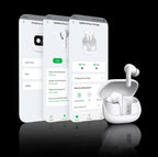 Smart Touchscreen Noise Cancelling Wireless Earbuds with Bluetooth 5.4