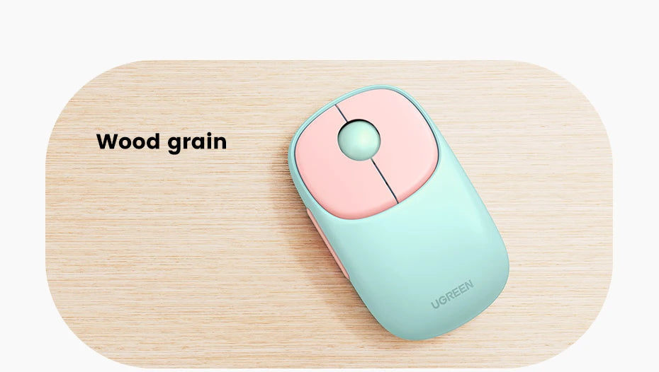 Slim Rechargeable Wireless Mouse with Bluetooth and 4000 DPI - 19