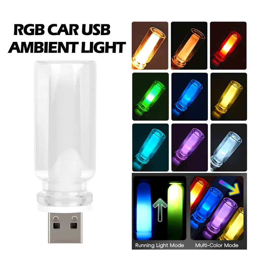 5V USB Touch Dimmable LED Filament Atmosphere Lamp
