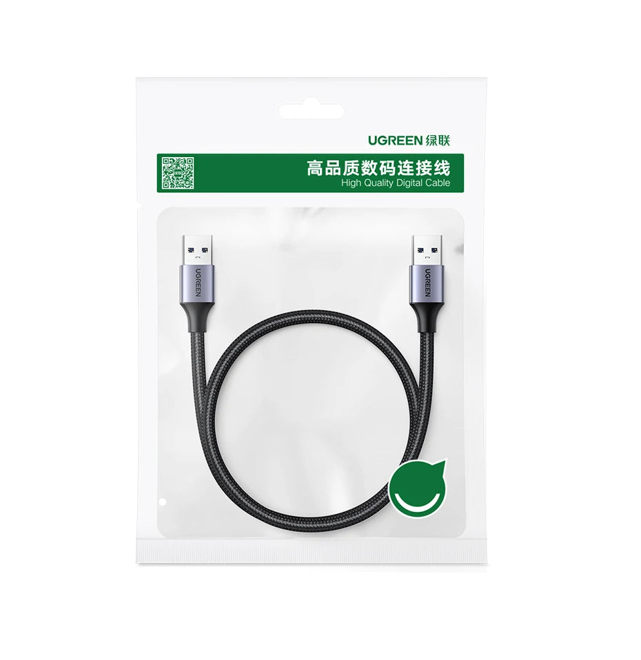 USB 3.0 Male to Male Extension Cable 5Gbps High-Speed Data Transfer