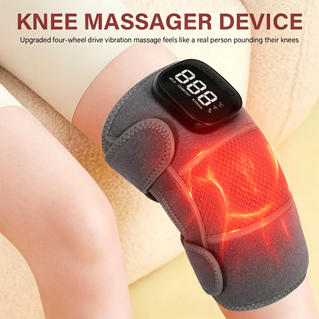 3-in-1 Cordless Vibration Knee, Shoulder and Elbow Massager