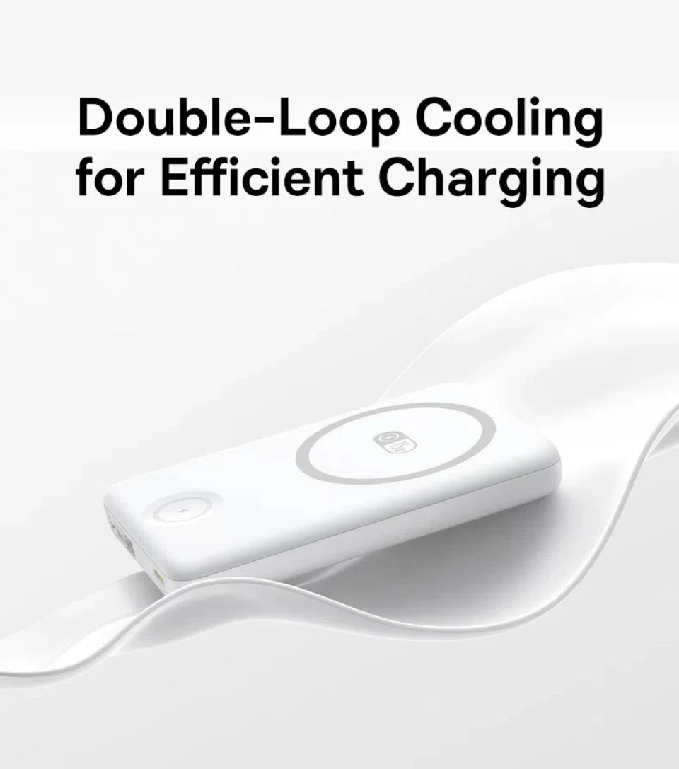 10000mAh Magnetic Wireless Power Bank for Phone and Watch