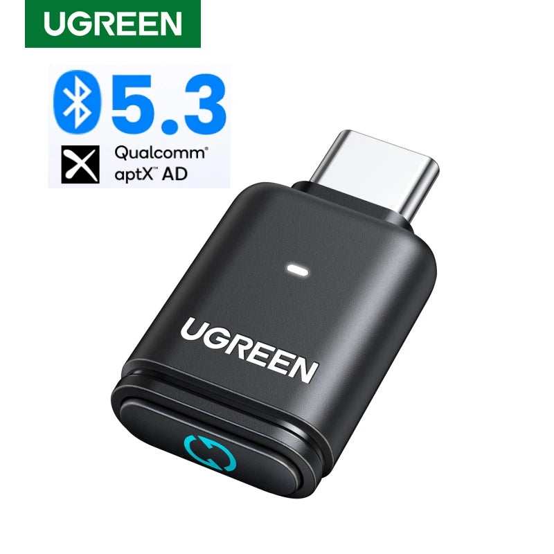 USB-C Bluetooth 5.3 Audio Transmitter for PC and Gaming Consoles