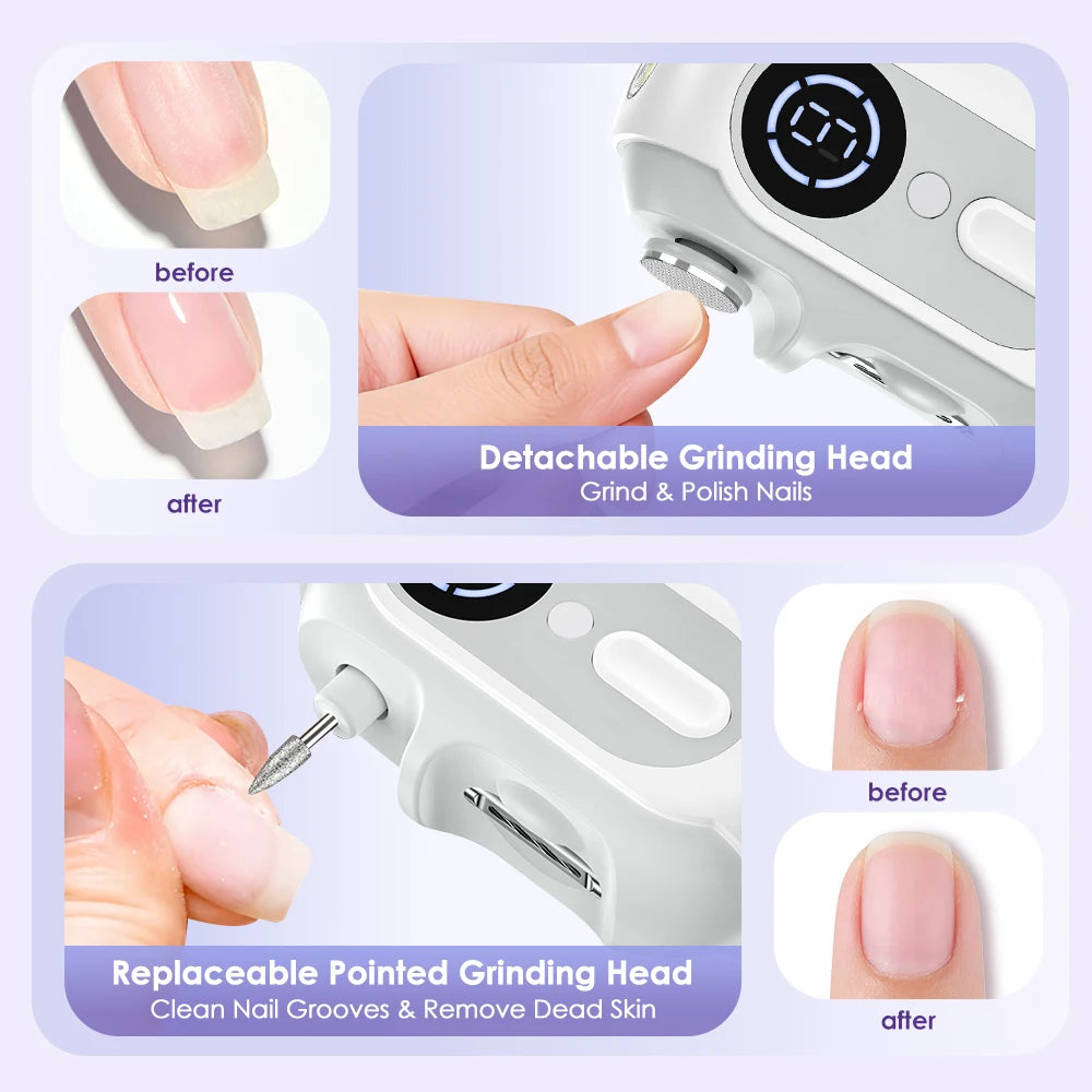 4-in-1 Electric Nail Clipper and Grooming Kit