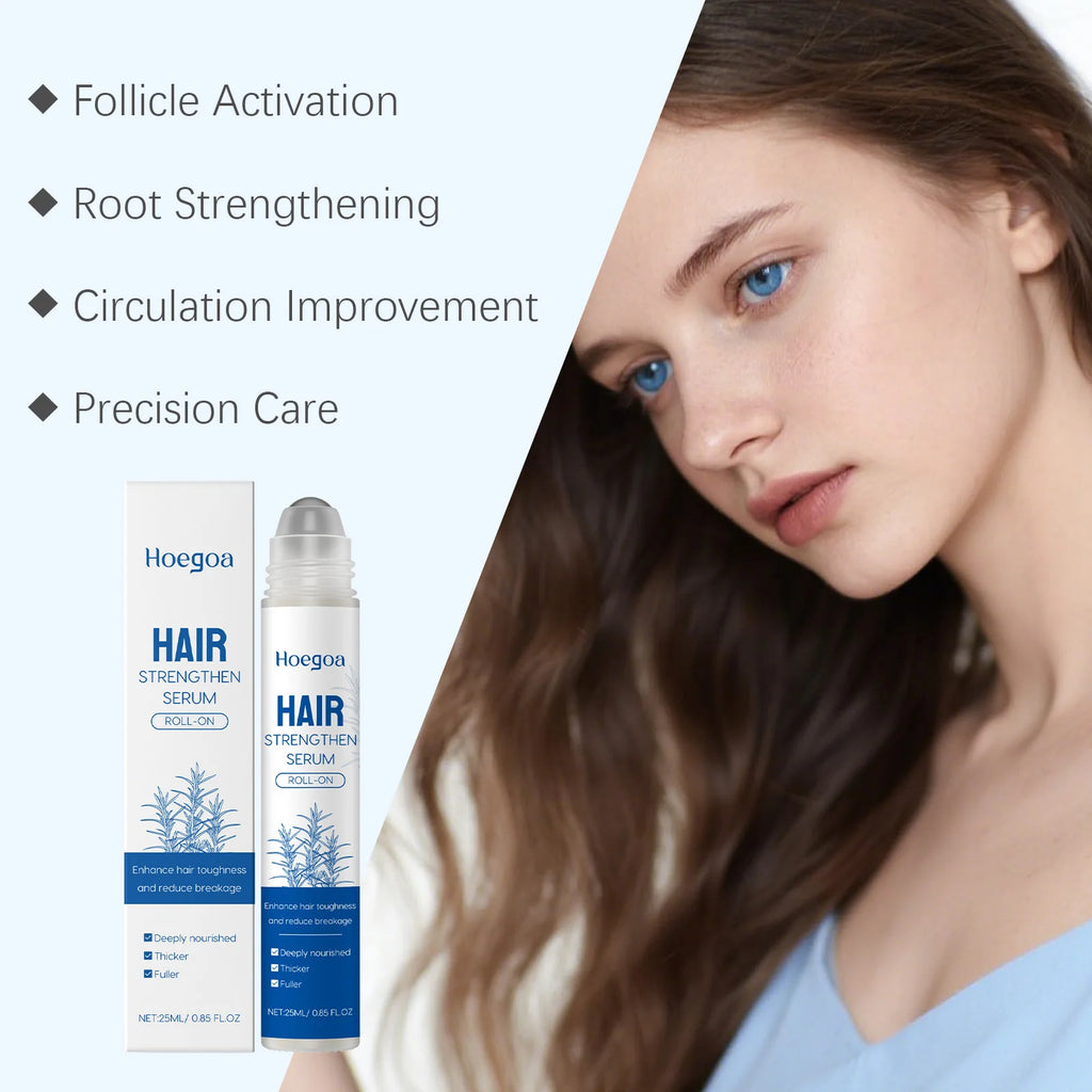 Rosemary Hair Growth Serum Roll-On for Scalp Nourishment