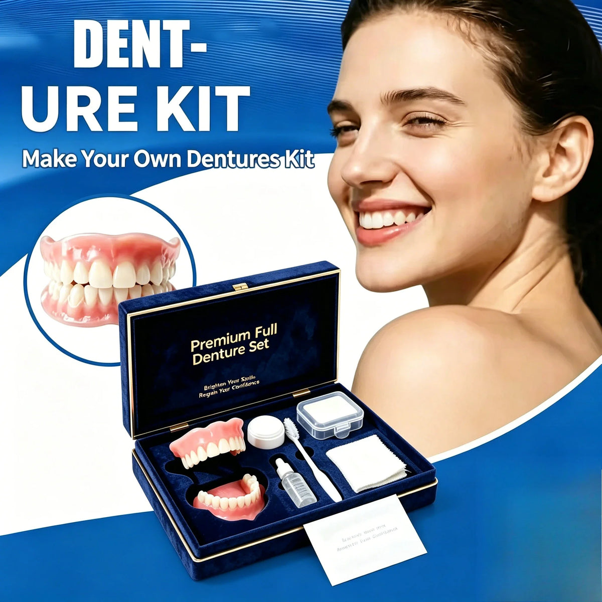Comfort Fit Silicone Upper and Lower Smile Set