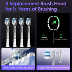 Portable Water Flosser and Electric Toothbrush Dental Care Set