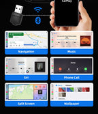 2-in-1 Wired to Wireless CarPlay and Android Auto Adapter Dongle