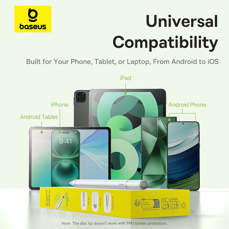 3-in-1 Universal Capacitive Stylus Pen for Touch Screens - 6