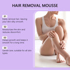 Painless Hair Removal Mousse for Smooth Skin