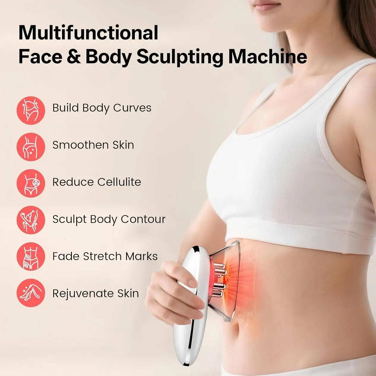 Electric Body and Face Sculpting Massager - 2