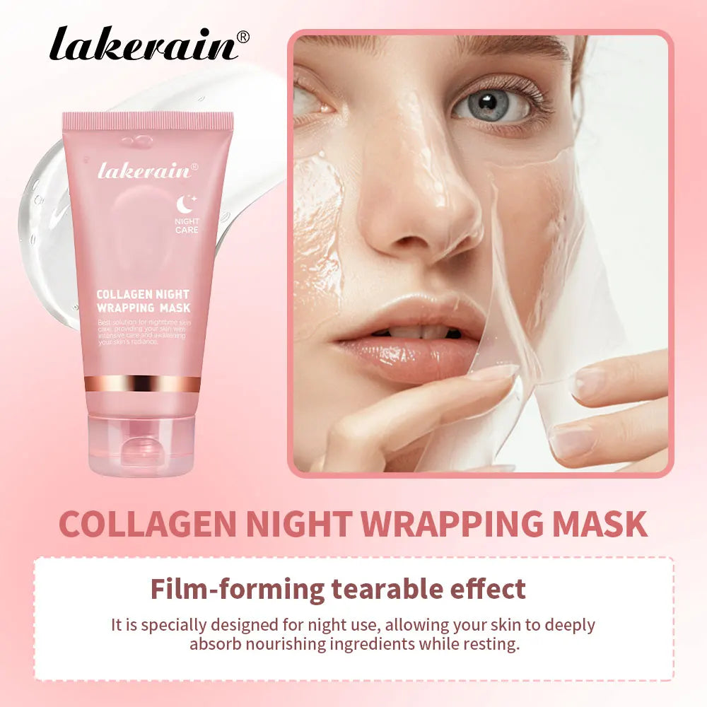 Collagen and Turmeric Overnight Peel-Off Face Mask Duo - 3