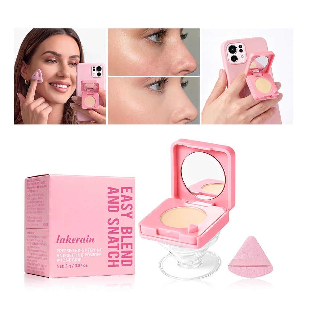Matte Foundation Stick and Pressed Powder Makeup Set