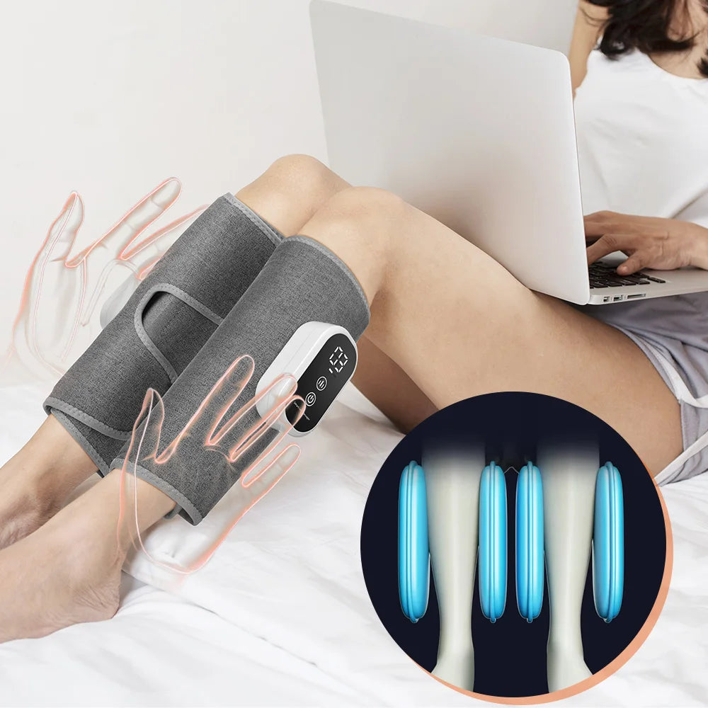 Wireless Air Compression Leg Massager for Muscle Recovery