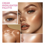 Cream Highlighter and Contour Palette