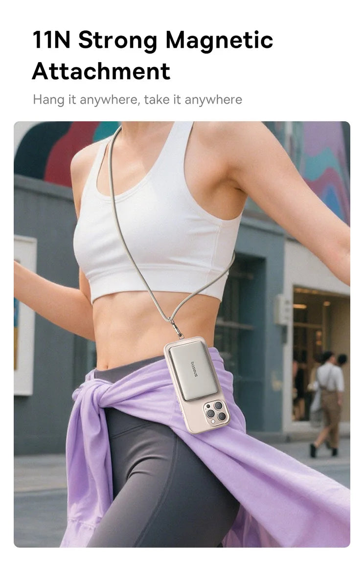 Magnetic Wireless Power Bank for iPhone 12-17 Series - 15