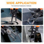 Automotive Push Pin and Plastic Anchor Removal Pliers Set