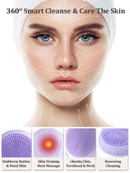 Sonic Electric Facial Cleansing and Massaging Brush