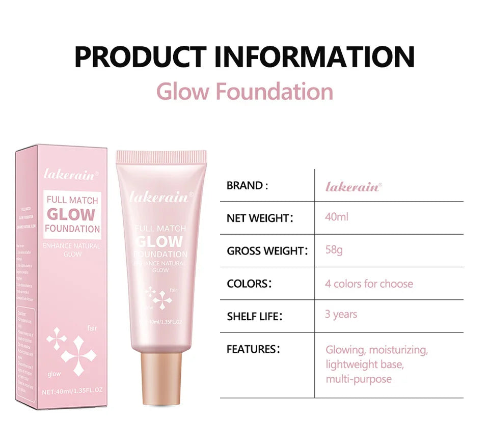 Liquid Illuminating Glow Foundation and Highlighter